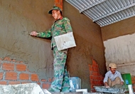 Troops’ sentiment bring joy to the poor